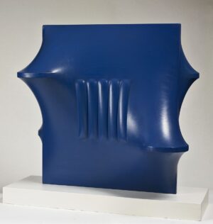 Oggetto scultura blu 1966