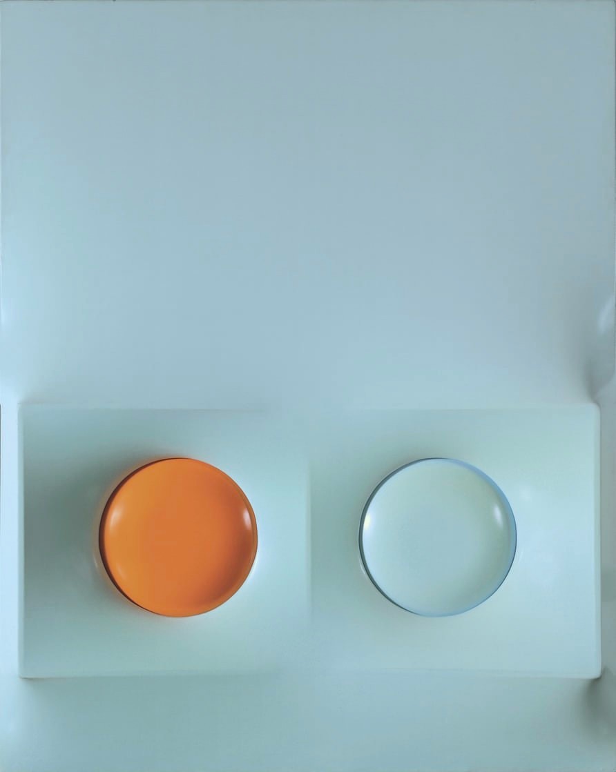 Arancione e celeste 1968